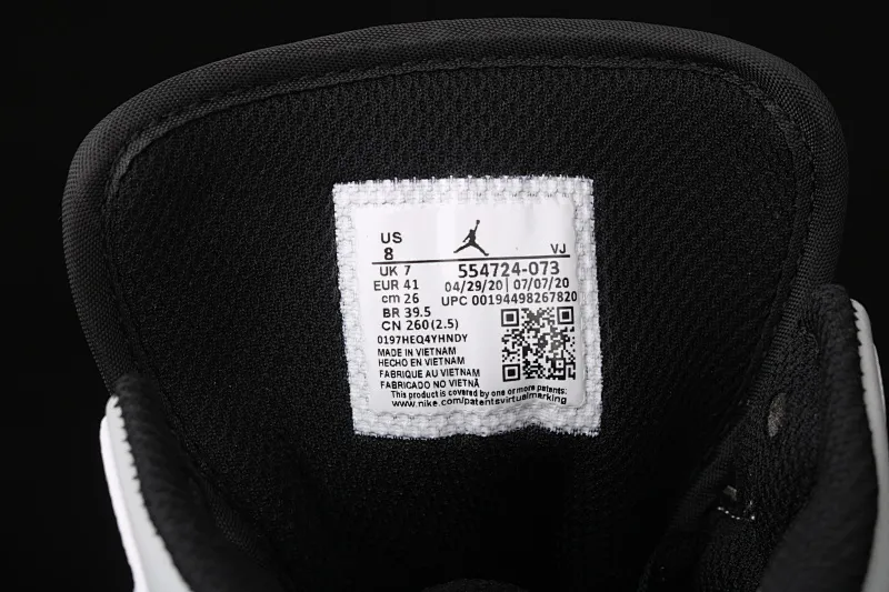All categories Air Jordan Jordan series basketball shoes Air Jordan 1 Mid Air Jordan 1 Mid AJ1 Joe 1 gray shadow mid-top versatile casual sports shoes 554724-073